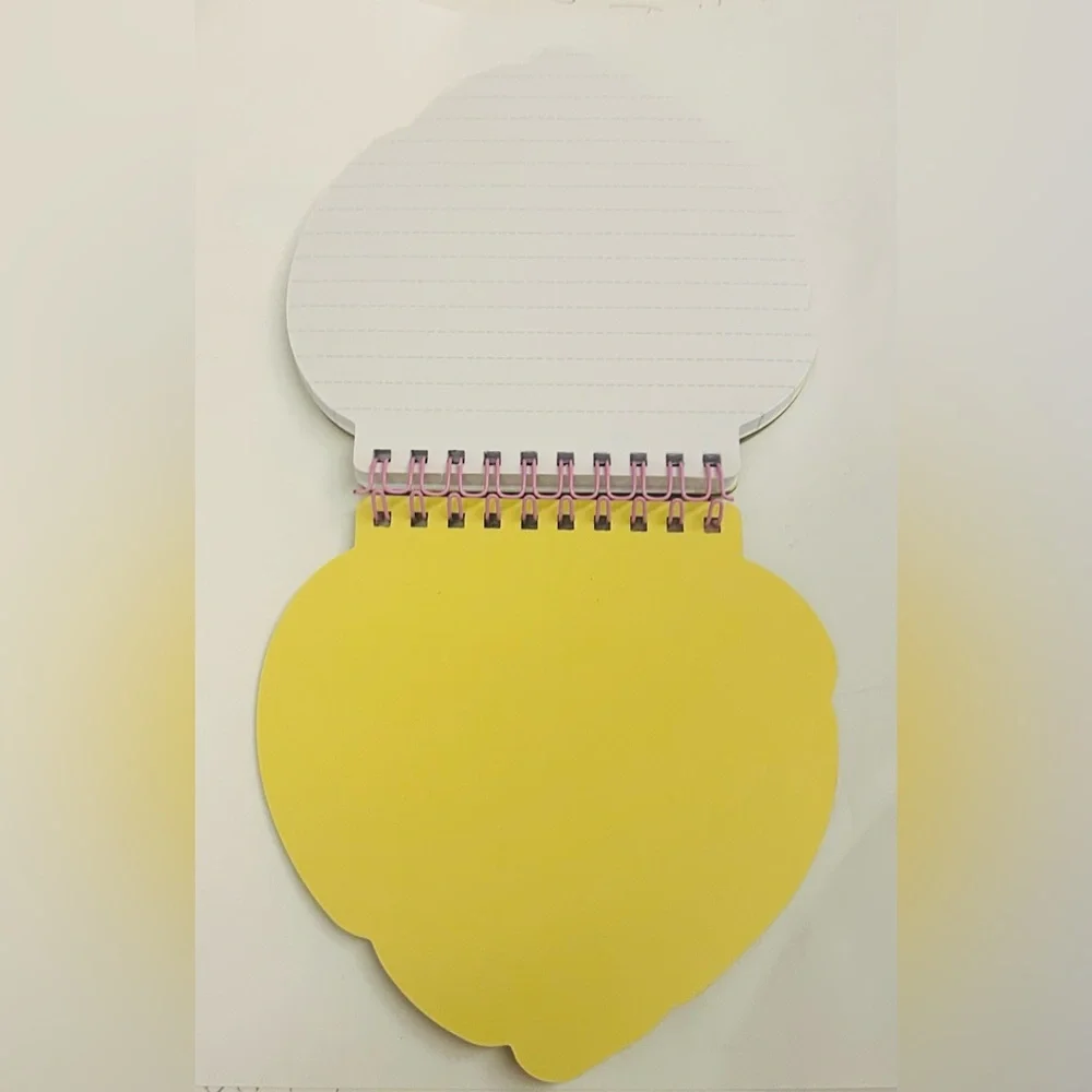 New 2 Colorful Love Notepad Bloc-Notes 50 Lined pages 16 Lines 100 Pages Total